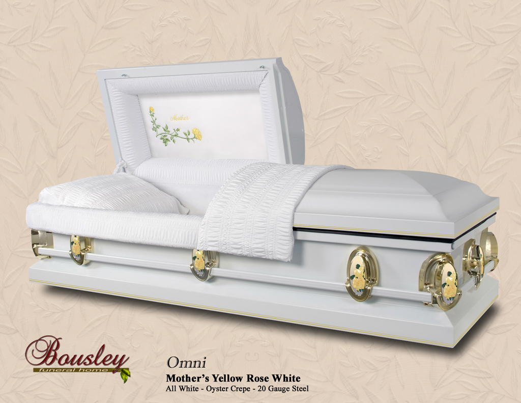 Omni Mothers Yellow Rose All White P